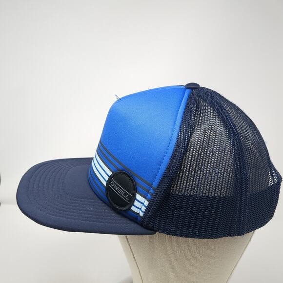 O'Neill Est. 1952 Snapback Trucker Hat Blue One Size Adjustable Mesh Back - Picture 3 of 9